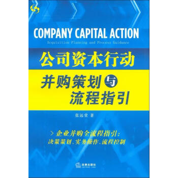 公司資本行動并購策劃與流程指引 公司資本行動并購策劃與流程指引