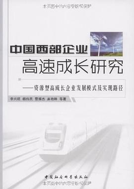 中國西部企業(yè)高速成長研究 中國西部企業(yè)高速成長研究
