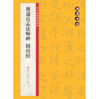 褚遂良孟法師碑陰苻經 褚遂良孟法師碑陰苻經