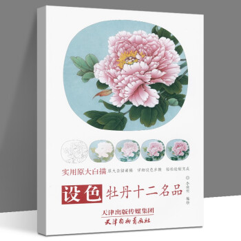 設(shè)色牡丹十二名品 設(shè)色牡丹十二名品