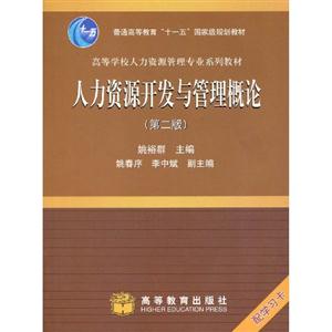 人力資源開發與管理概論 人力資源開發與管理概論