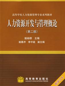 人力資源開發與管理概論 人力資源開發與管理概論