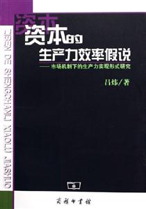 資本的生產(chǎn)力效率假說市場機(jī)制下的生產(chǎn)力實(shí)現(xiàn)形式研究 資本的生產(chǎn)力效率假說市場機(jī)制下的生產(chǎn)力實(shí)現(xiàn)形式研究