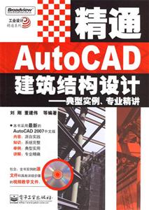 精通AutoCAD建筑結(jié)構(gòu)設(shè)計(jì)_典型實(shí)例/專(zhuān)業(yè)精講