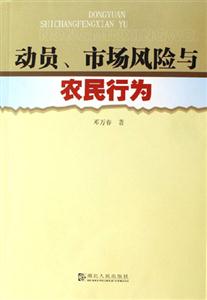 動員市場風險與農民行為 動員市場風險與農民行為