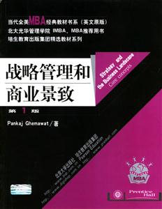 戰略管理何商業景致