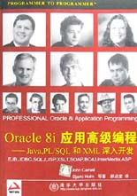 Oracle8i應用高級編程―Java,PL/SQL和XML深入開發 Oracle8i應用高級編程―Java,PL/SQL和XML深入開發