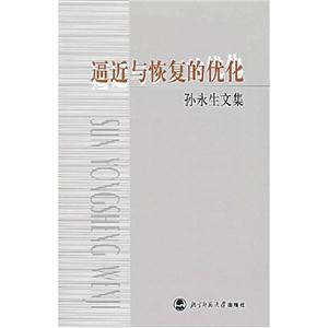 逼近與恢復(fù)的優(yōu)化孫永生文集 逼近與恢復(fù)的優(yōu)化孫永生文集