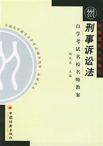 刑事訴訟法―自學考試名校名師教案 刑事訴訟法―自學考試名校名師教案