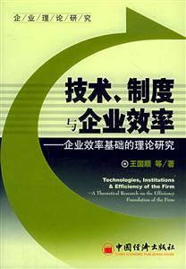 技術(shù)、制度與企業(yè)效率