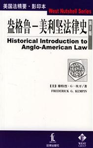盎格魯美利堅法律史 盎格魯美利堅法律史
