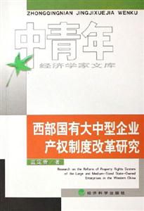 西部國有大中型企業產權制度改革研究中青年經濟學家文庫