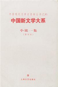 中國新文學大系小說一集 中國新文學大系小說一集