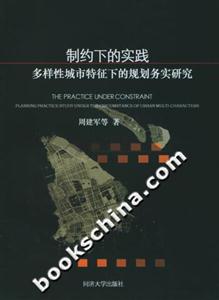 制約下的實踐多樣性城市特征下的規劃務實研究 制約下的實踐多樣性城市特征下的規劃務實研究
