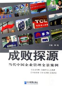 成敗探源當代中國企業管理全景案例 成敗探源當代中國企業管理全景案例