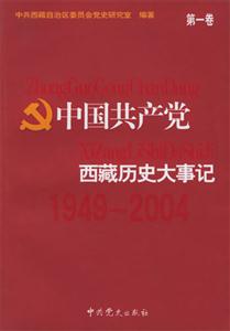 中國共產黨西藏歷史大事記 中國共產黨西藏歷史大事記