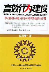 高效行為建設:卓越團隊成員的標準職業(yè)價值觀 高效行為建設:卓越團隊成員的標準職業(yè)價值觀